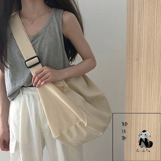 Túi đeo chéo vải bố thời trang hàn quốc