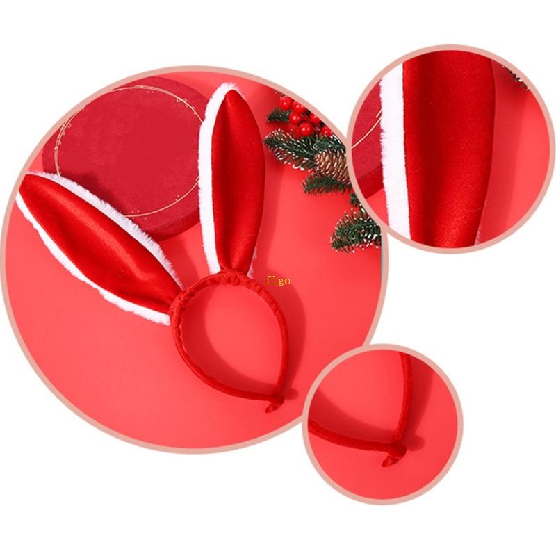 Băng Đô Tai Thỏ Hóa Trang Năm Mới Cho Bé Gái