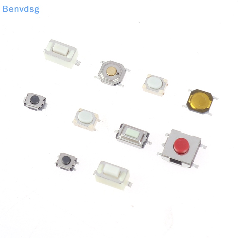 Bộ 100 Nút Công Tắc Cảm Ứng SMD Micro Tactile Điều Khiển Từ Xa Cho Xe Hơi / Máy Tính Bảng