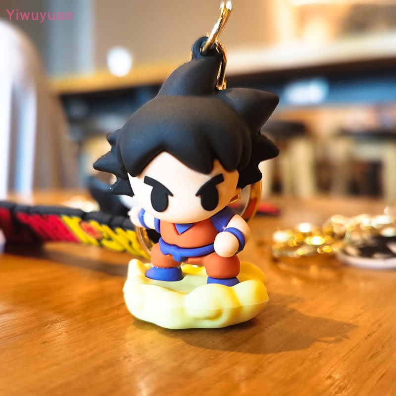 < Yiwuyuan > Móc Chìa Khóa Hình Búp Bê Anime Dragon Ball Thời Trang Dễ Thương Làm Quà Tặng Lễ Tình Nhân Mới