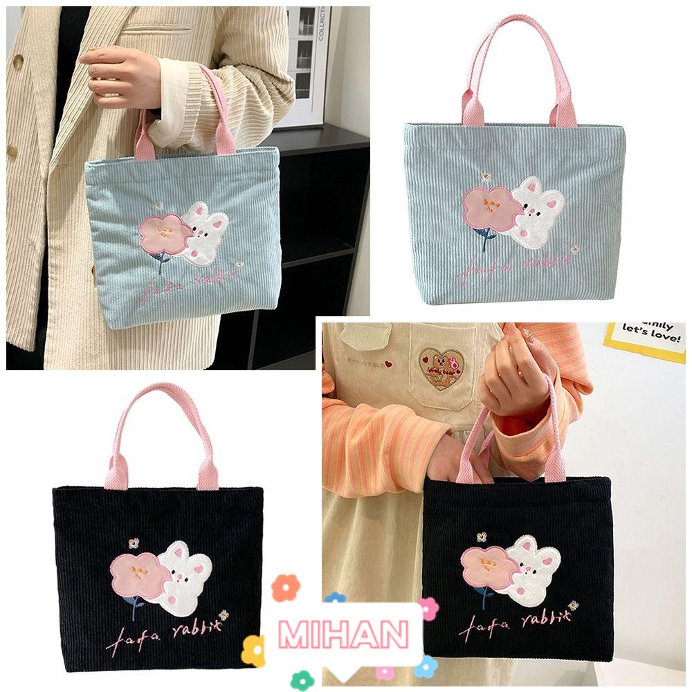 Túi Đựng Hộp Cơm Trưa In Hoạt Hình Dễ Thương MIHAN1