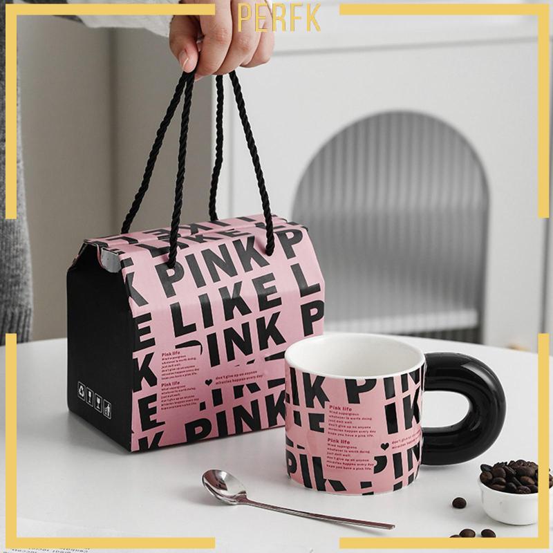 Cốc Sứ Có Tay Cầm Tiện Dụng Ăn Sáng