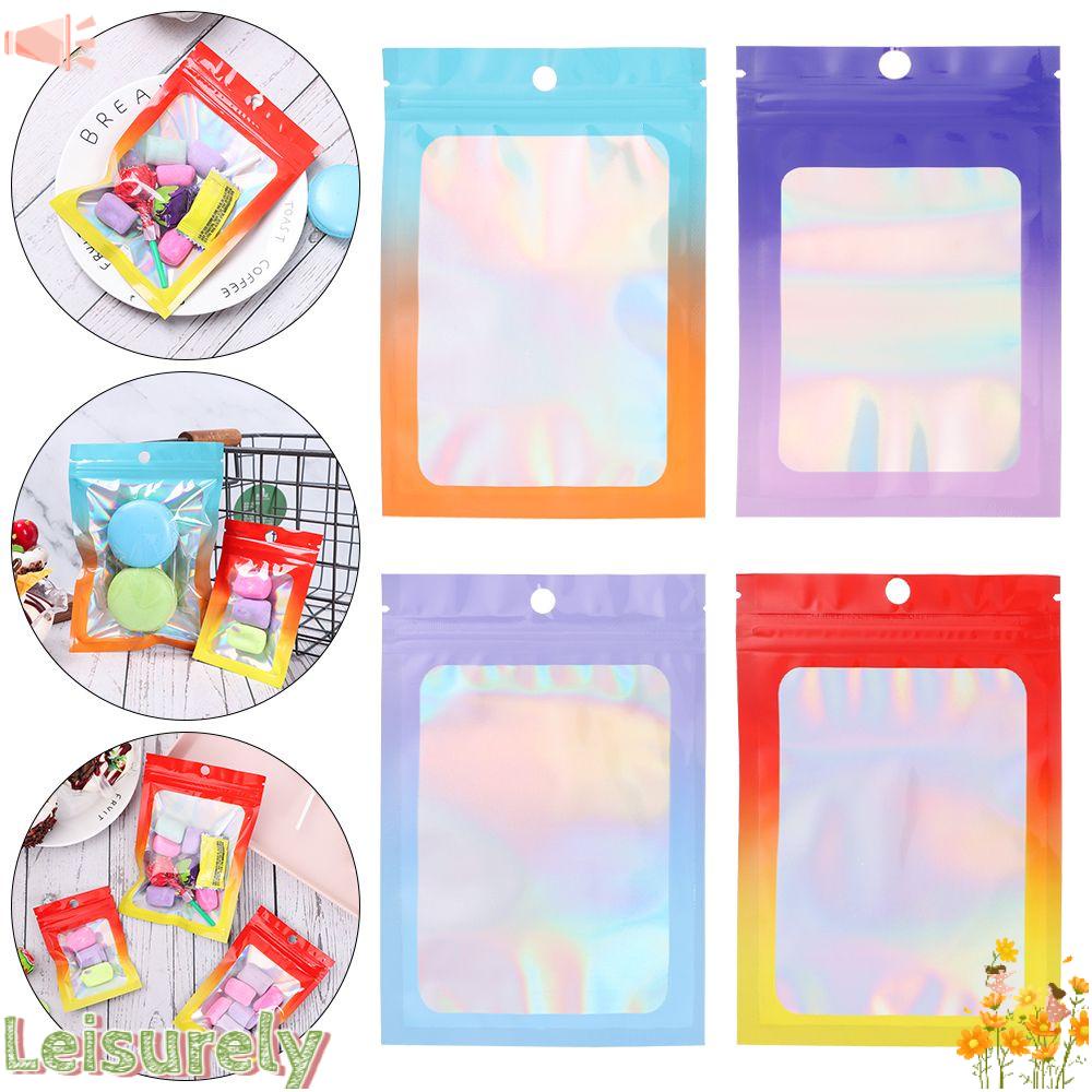 Bộ 20 Túi Đựng Kẹo Màu Sắc Gradient Độc Đáo Tiện Dụng Cho Nhà Bếp