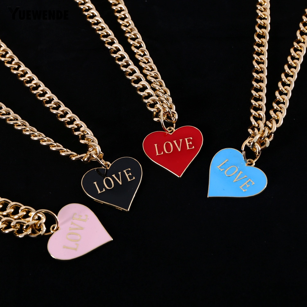 Yq.e Vòng Cổ Xích Chó Bull Pháp Lấp Lánh Không Mài Mòn Phong Cách Hip-Hop Cá Tính Có Mặt Dây Chuyền Trang Trí Trái Tim