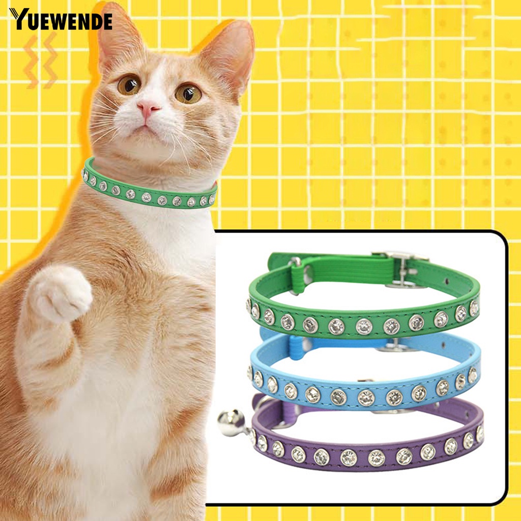 Vòng Cổ Giả Da Co Dãn Xinh Xắn Cho Mèo Cưng