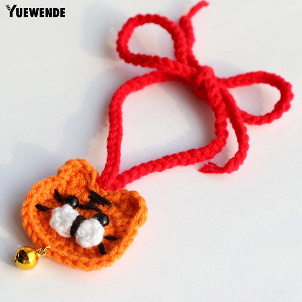 Yếm Len Đeo Cổ Họa Tiết Hổ Dễ Thương Dành Cho Mèo Cưng YQ.E