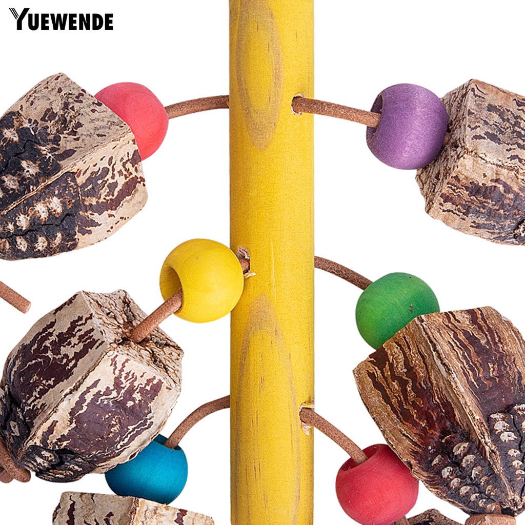 Đồ Chơi Treo Mài Răng Chống Cắn Cho Chim Vẹt Cỡ Vừa Và Vừa