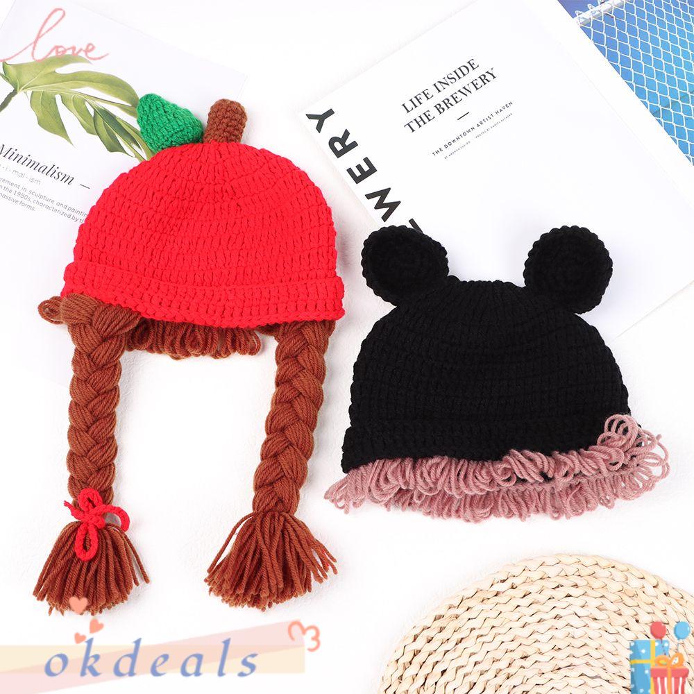 Mũ Dệt Kim Mềm Mại Bảo Vệ Tai Thời Trang