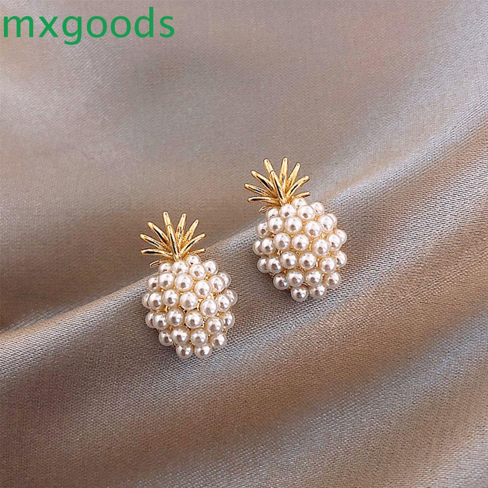 Khuyên Tai Hình Quả Dứa Phong Cách Vintage Thanh Lịch Thời Trang Cho Nữ