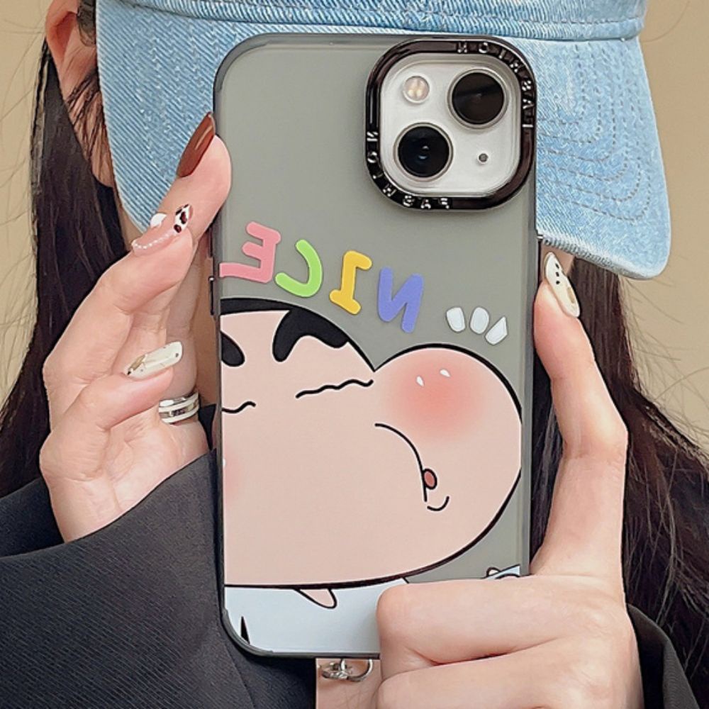 Ốp Điện Thoại Họa Tiết Shin-chan Cho IPhone 11 14 13 12 Pro Max XS XR 7 8 Plus