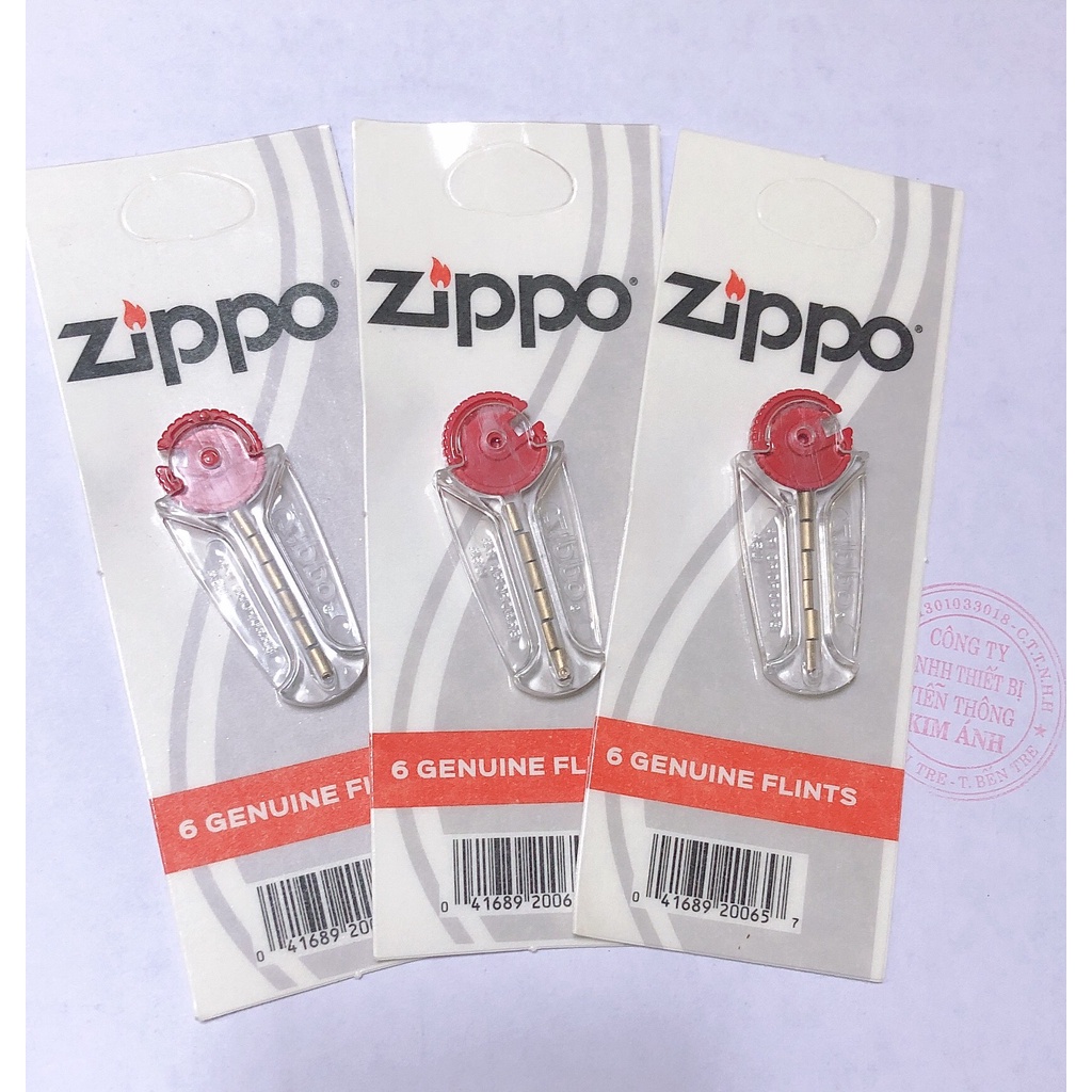 Đá Zippo Mỹ 6 viên- Đá lửa Zippo Zin Nhập USA - Hàng Chính Hãng