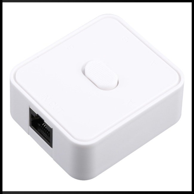 Bộ Chia Cáp Mạng Lan 2 Trong 1 Rj45 Cat6 2 Trong 1