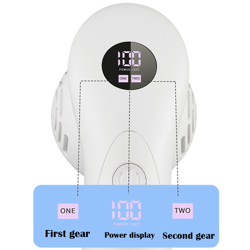 Máy Tẩy Vết Chai Chân Chạy Điện Thiết Kế Nhỏ Gọn Màu Trắng Tiện Dụng