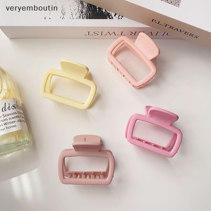 Kẹp Tóc Hình Cá Mập / Vuông Thời Trang Hàn Quốc Cho Nữ