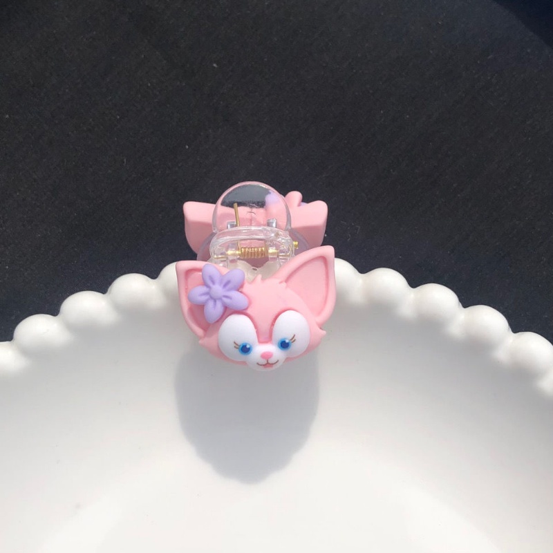 Kẹp Tóc Mái Bên Họa Tiết Hoa Tím / Belle Hoạt Hình Dễ Thương Thời Trang Cho Bé Gái