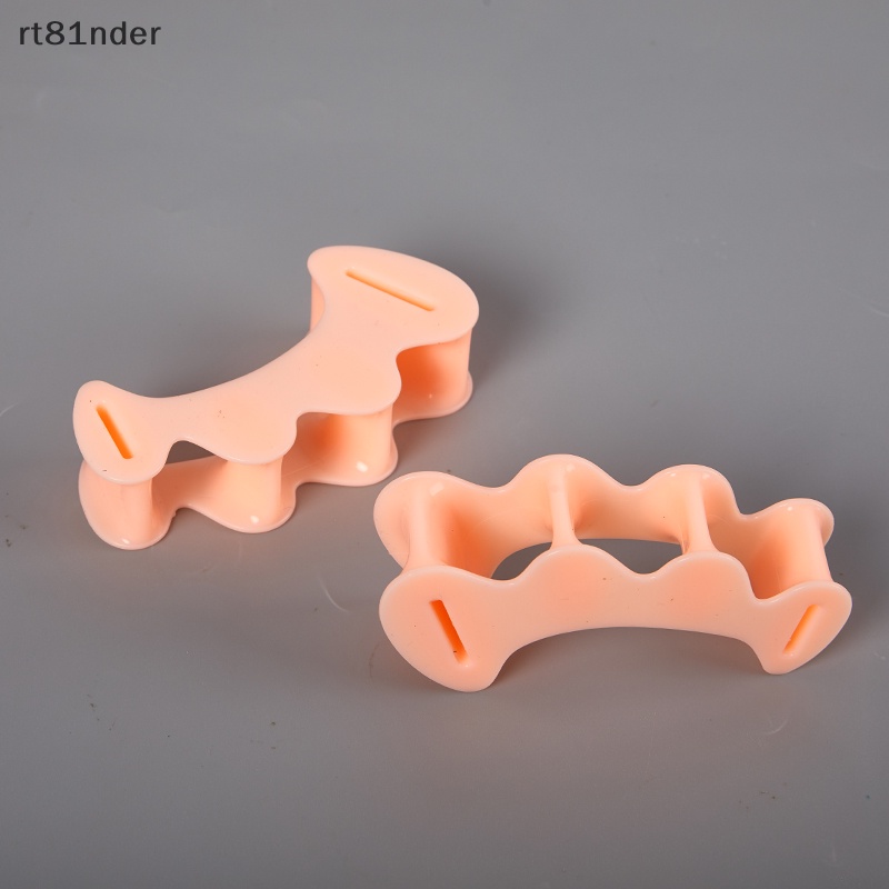 1 Cặp Đệm Silicone Cứng Chỉnh Hình Ngón Chân Cái 3 Lỗ