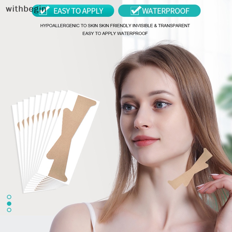 Bộ 10 Miếng Dán Nâng Cơ Mặt / Mắt Chống Nếp Nhăn Tức Thì