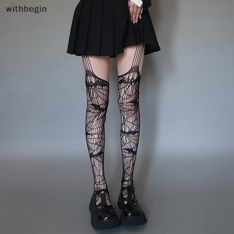 Quần Tất Lưới Rỗng Nhiều Màu Sắc Gợi Cảm Phong Cách Punk Cho Nữ