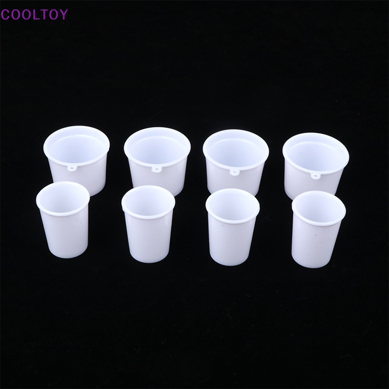 Set 4 Ly Uống Nước Mini Tỉ Lệ 1: 6 Dùng Để Trang Trí Nhà Búp Bê