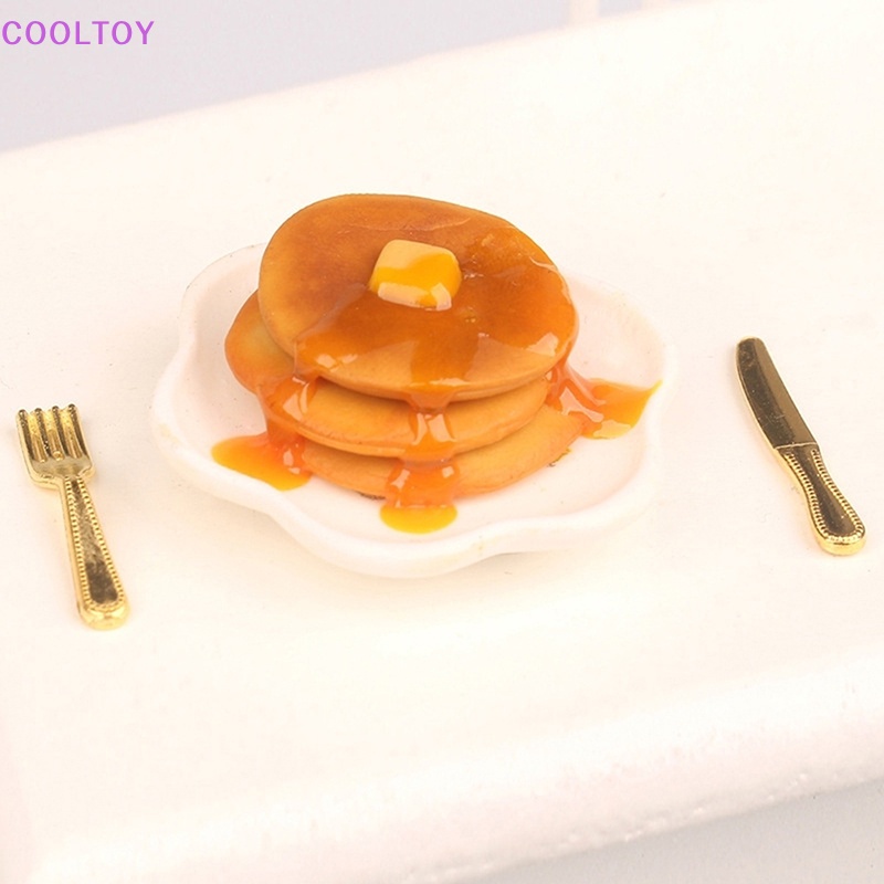 1 Bộ Mô Hình Chảo Sắt 1: 12 Dùng Trang Trí Nhà Búp Bê