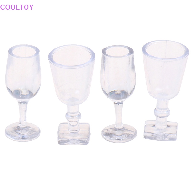 Cooltoy set 4 Cốc Uống Nước Đồ Chơi Búp Bê Cỡ 1 / 12