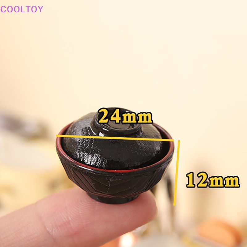 Cooltoy Mô Hình Dĩa Ramen Mini Tỉ Lệ 1: 12 Trang Trí Nhà Búp Bê