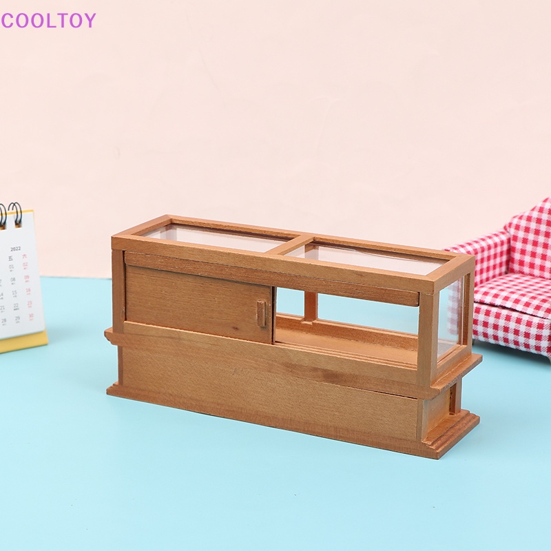 Mô Hình Tủ Trưng Bày Trang Trí Nhà Búp Bê 1: 12