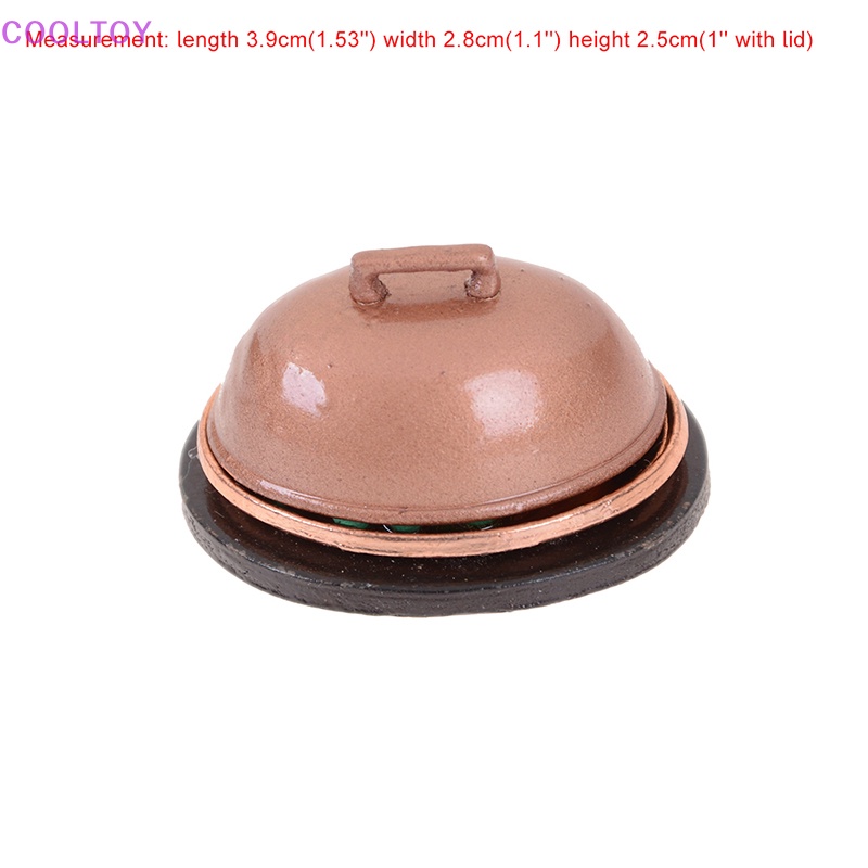 Cooltoy Mô Hình Gà Tây Có Nắp Tỉ Lệ 1: 12 Trang Trí Nhà Búp Bê