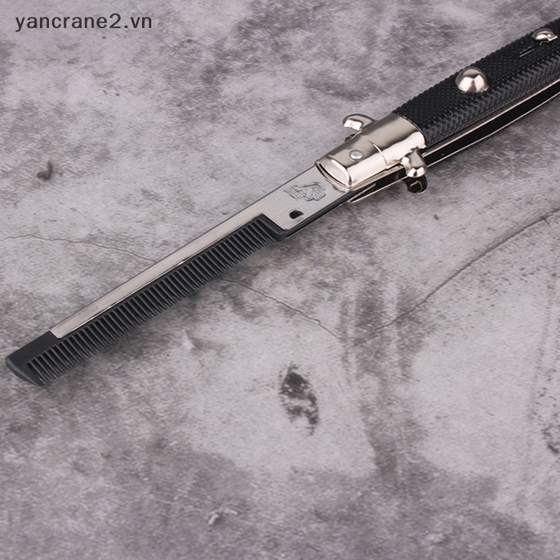 Lược Gấp Tự Động Bỏ Túi Chải Râu / Râu yancrane2.vn