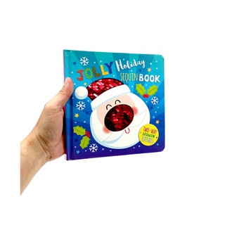 Santa, Snowman Sequin Book