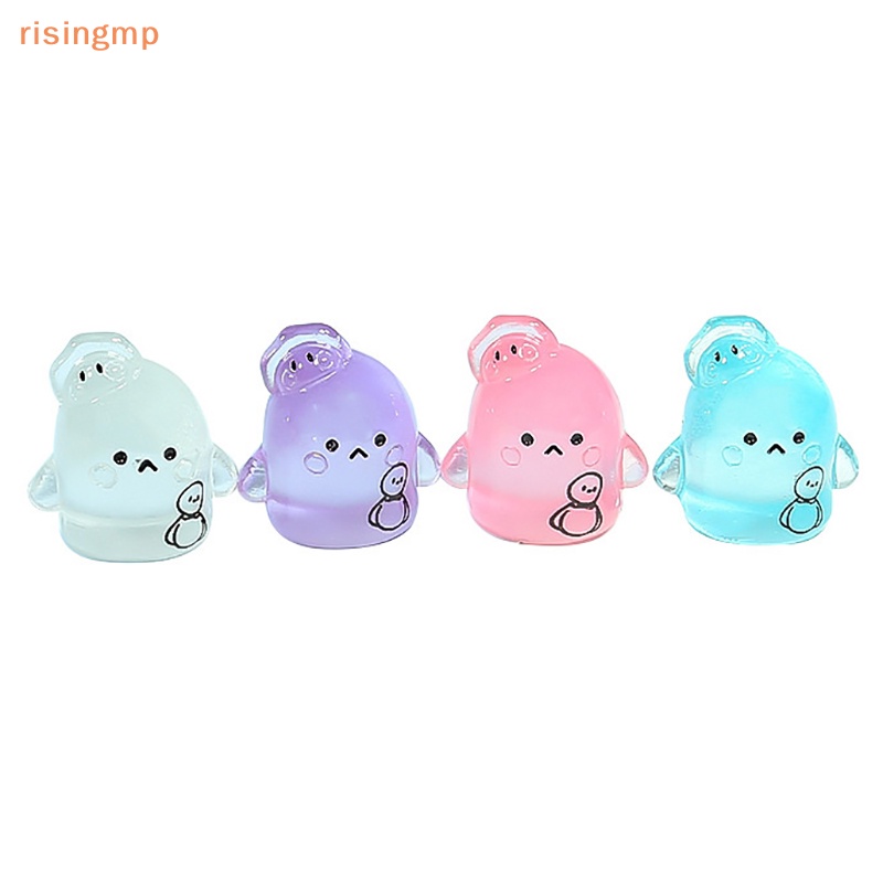 Bộ 5 Mô Hình Búp Bê Hoạt Hình Mini Bằng Nhựa Phát Quang Dễ Thương Trang Trí Tiểu Cảnh / Sân Vườn / Nhà Cửa