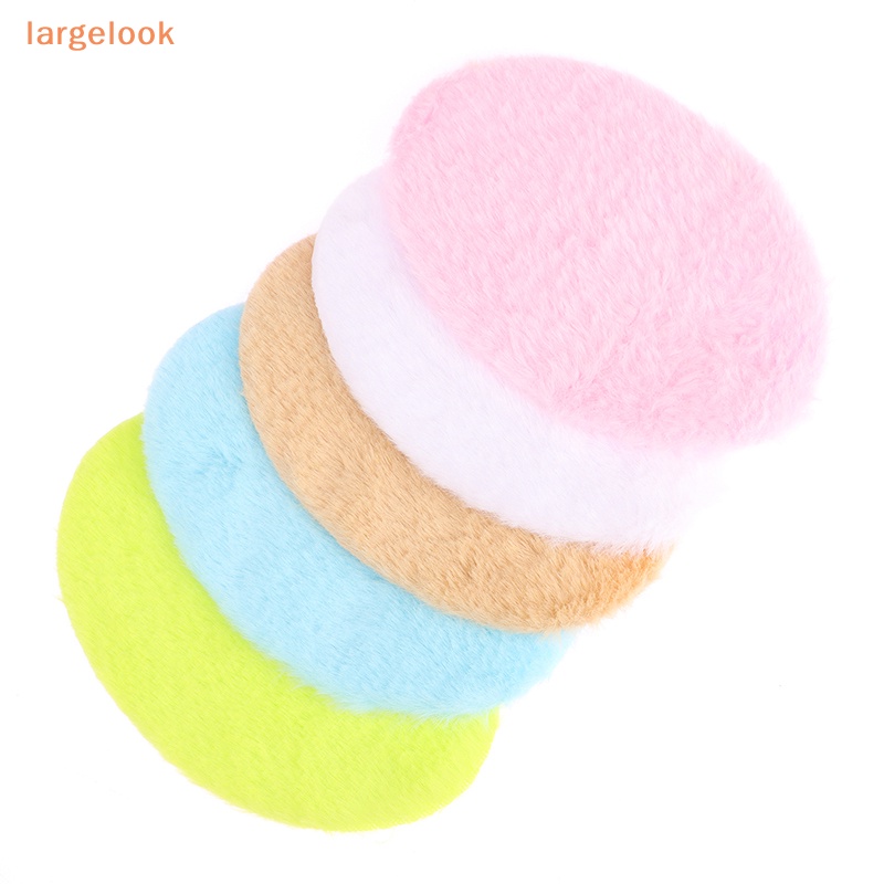 1 Thảm Lông Lót Sàn Hình Oval Trang Trí Nhà Búp Bê