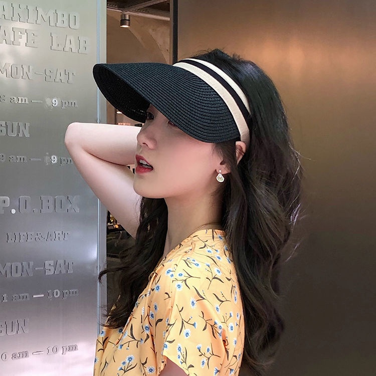 Mũ Cói Chống Nắng Đi Biển Mùa Hè Phong Cách Hàn Quốc Cho Nữ M &amp; E2023