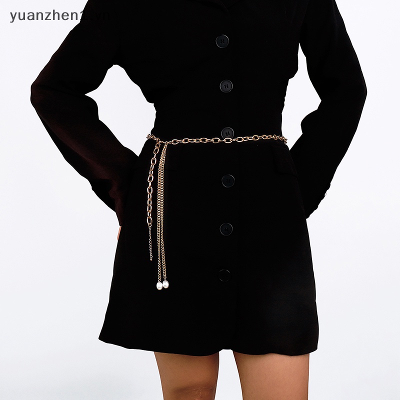 Dây Xích Đeo Hông Bằng Hợp Kim Thời Trang Đi Biển Mùa Hè Cho Nữ