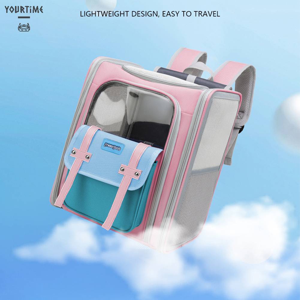 Ba Lô Địu Thú Cưng Thoáng Khí Thoải Mái Tiện Dụng