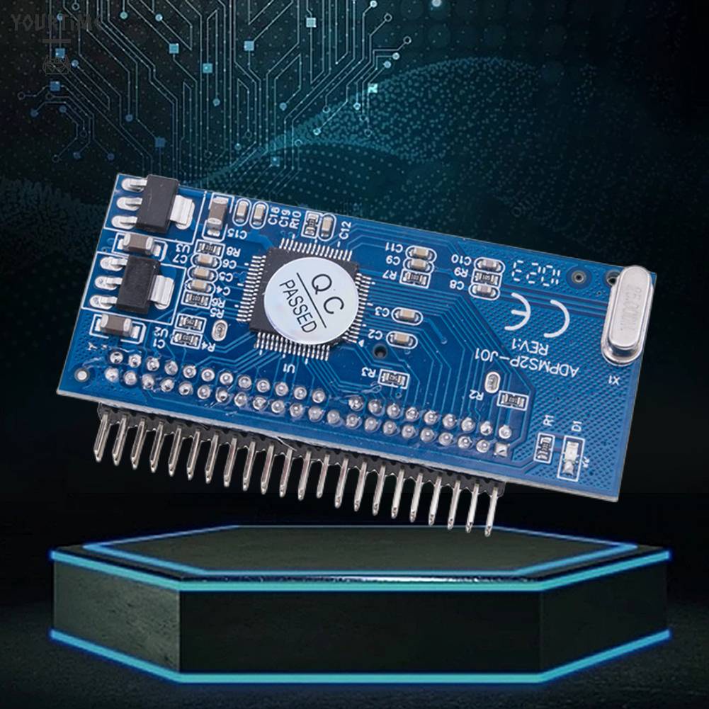Card Chuyển Đổi Ổ Cứng 1.8in Micro SATA Sang 2.5in IDE HDD 5V JMS20330 Thẻ