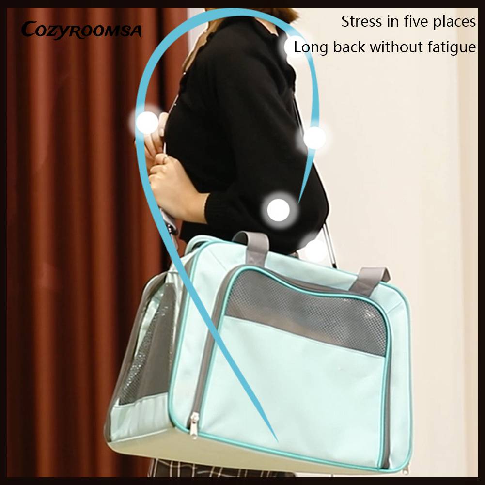 Túi Địu Thú Cưng Thoáng Khí Chống Thấm Nước Siêu Nhẹ Tiện Dụng Mang Theo Du Lịch