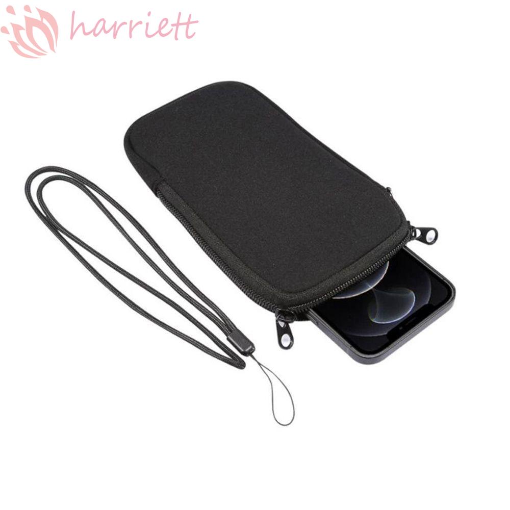 Túi Đựng Điện Thoại Chống Nước Chống Sốc Có Khóa Kéo Kèm Dây Đeo Cổ