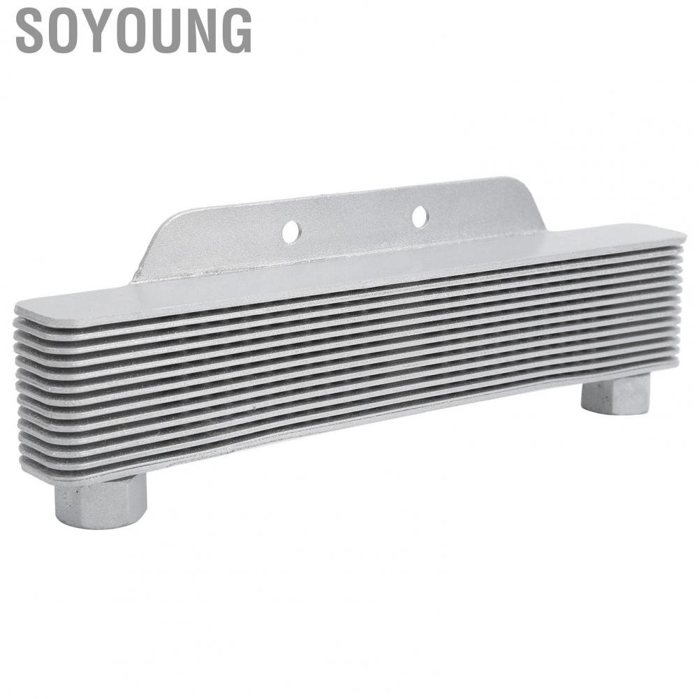 Soyoung Thermostat Housing Cover auto  heater 13 Rows Engine Oil Cooler Cooling Universal for 125CC-250CC