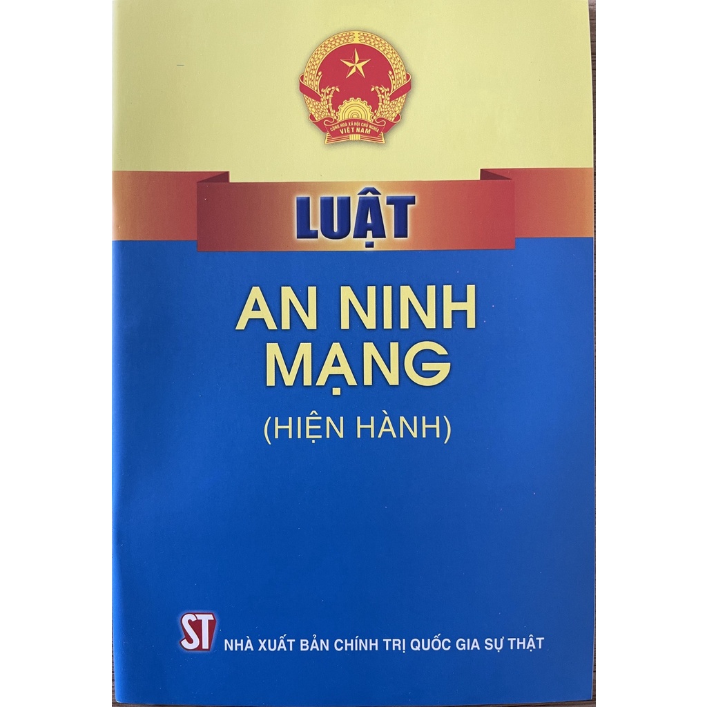 Sách Luật An Ninh Mạng  - Nhà Sách Sự Thật