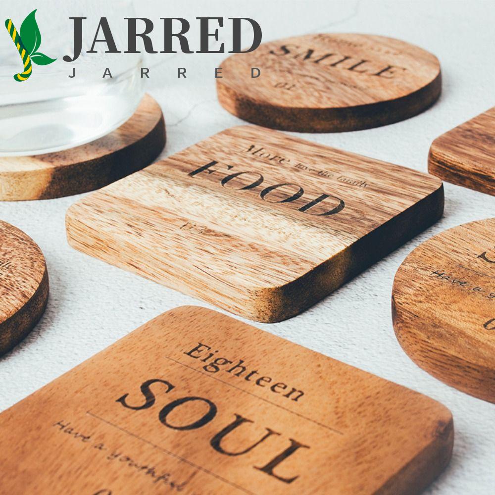 Bộ Đế Lót Ly Bằng Gỗ Acacia Tự Nhiên Cách Nhiệt Chống Trượt