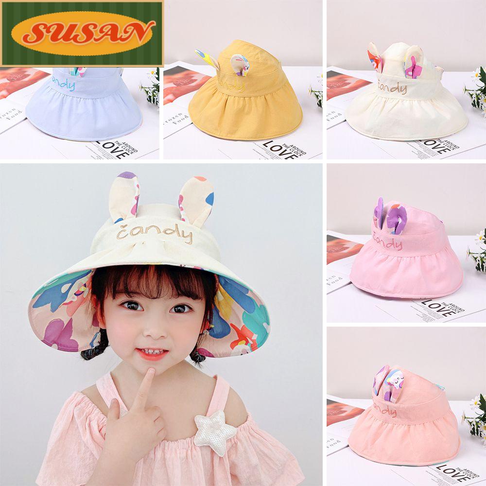 Mũ Lưỡi Trai Hở Chóp Thời Trang Đi Biển Mùa Hè Cho Bé