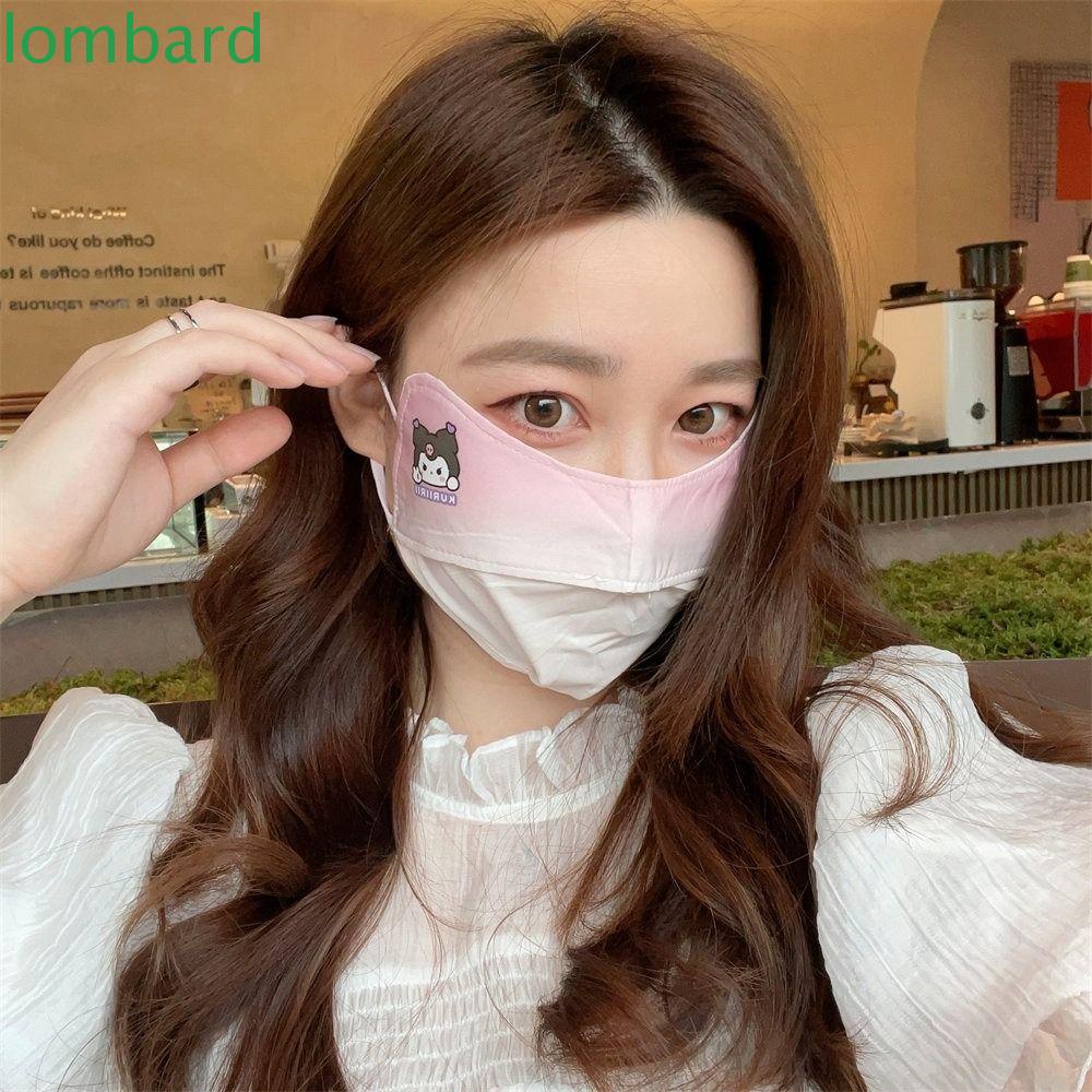 Mặt Nạ Lụa Polyester Co Giãn Thoáng Khí Chống Tia UV Bảo Vệ Mắt Cho Nữ