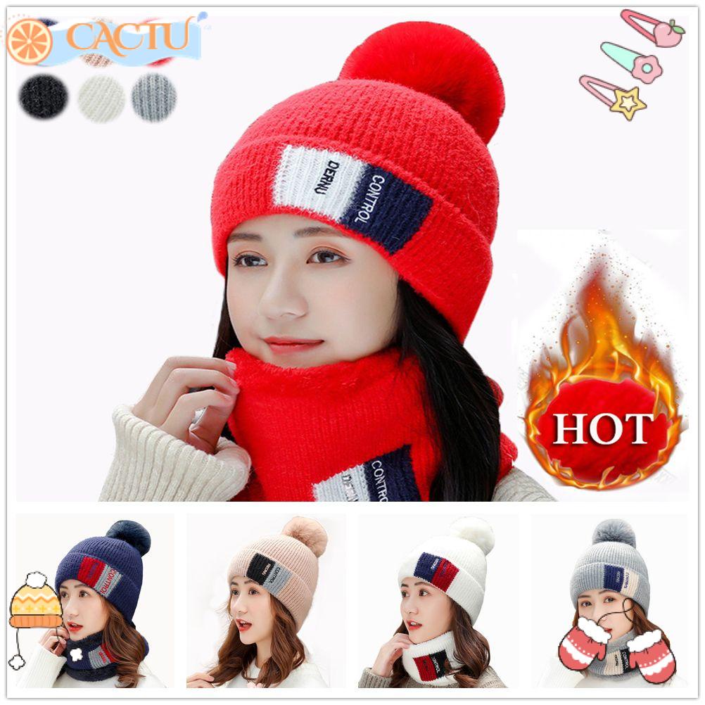 Mũ Trùm Đầu Kiêm Khăn Choàng Cổ Giữ Ấm Mùa Đông Bằng Vải Nỉ