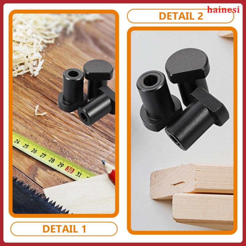 Chốt Cắm Chốt Gỗ Bằng Hợp Kim Nhôm Màu Đen Chống Trượt