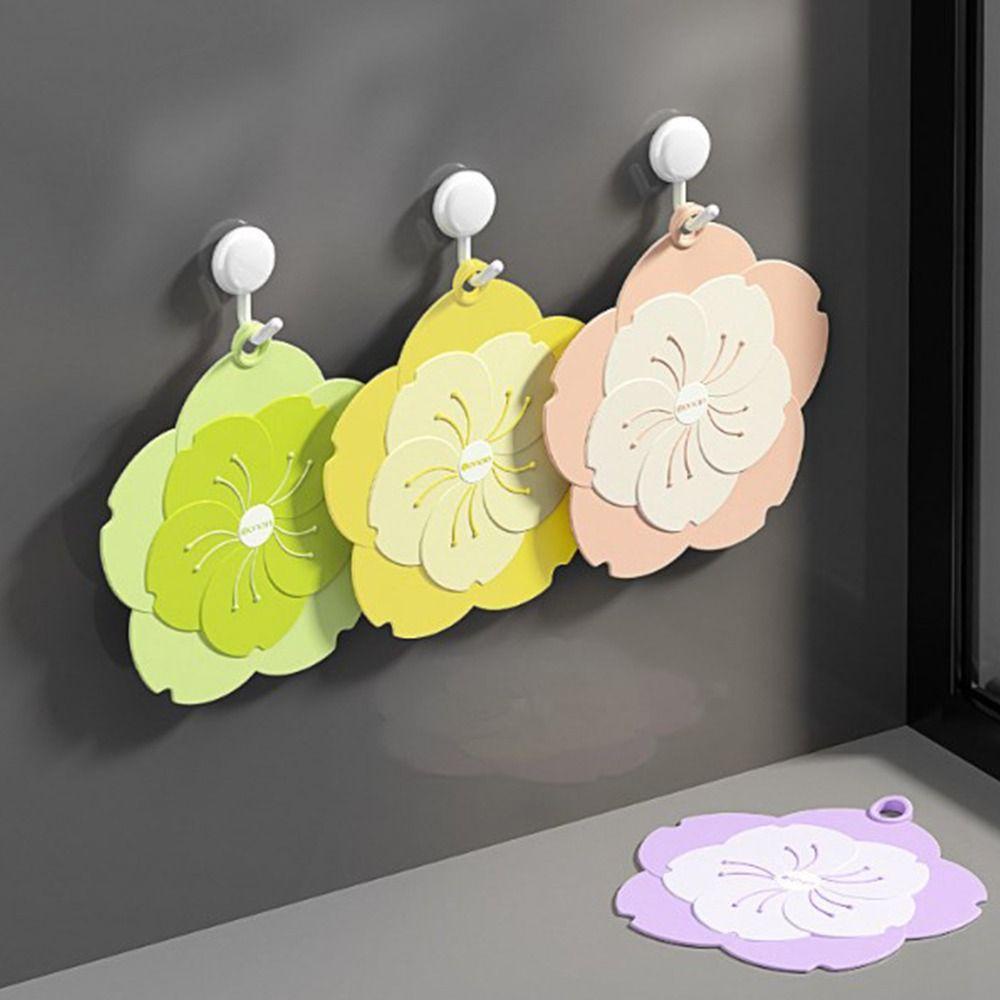 Nắp Đậy Cống Thoát Nước Sàn Nhà Tắm Bằng Silicone Chống Tắc Nghẽn Khử Mùi Tiện Dụng