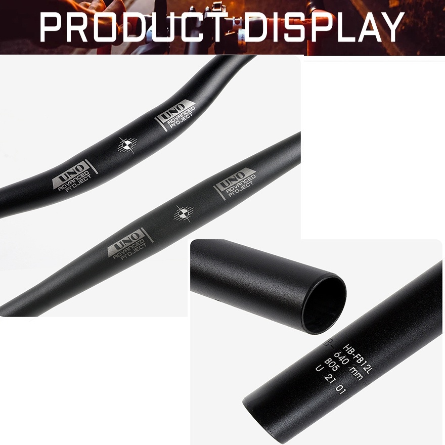 Cặp Tay Thắng Bằng Hợp Kim Nhôm Cho Xe Đạp Leo Núi 640 680 700 720 740 760 780 800mm