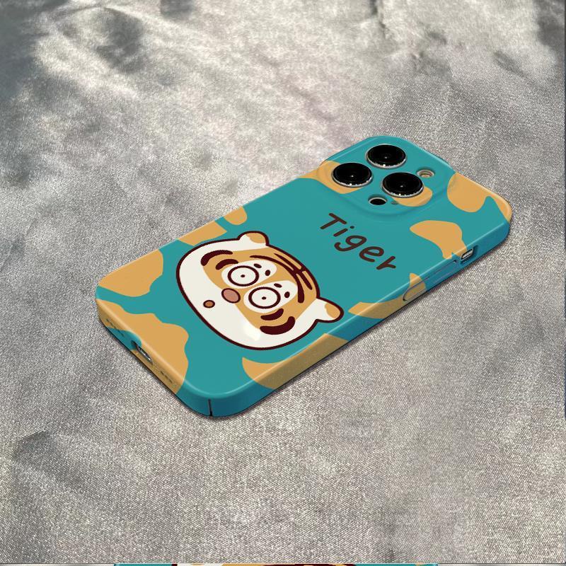 Ốp Điện Thoại Mềm Chống Sốc In Hình Hổ Cho Iphone 14pro Plus 7813 12 6Inmax 11 IBNM
