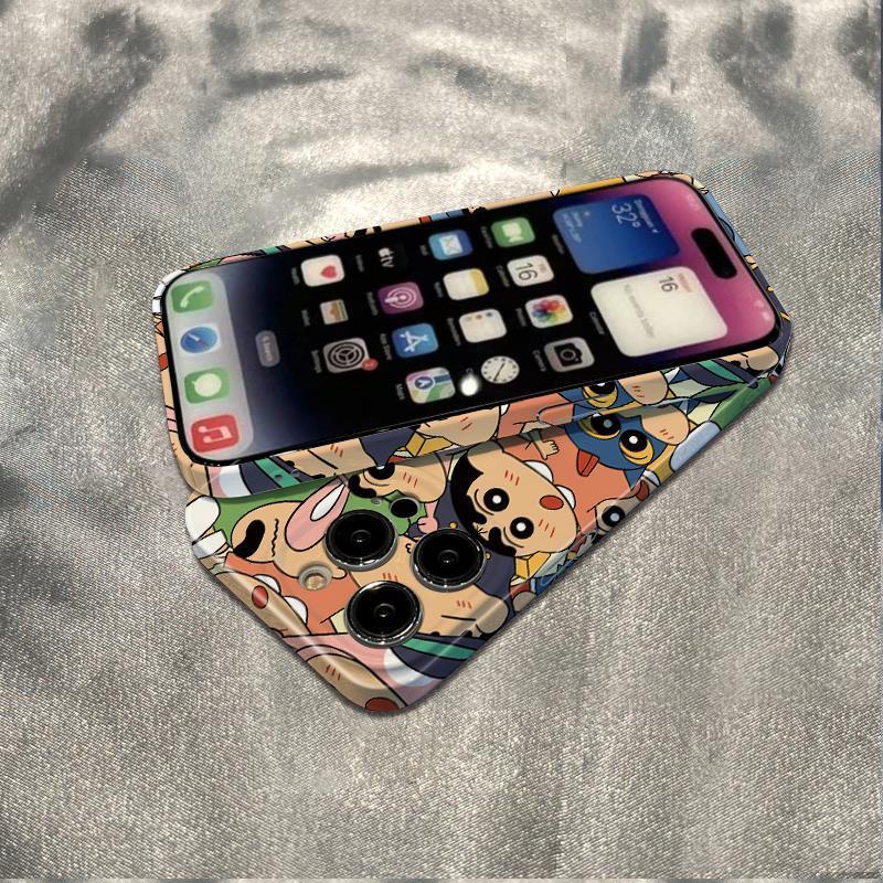 Ốp Điện Thoại Dẻo Họa Tiết Hoạt Hình Cậu Bé Bút Chì Dễ Thương Chống Sốc Cho iPhone12 11insmax 78 plus1314pro