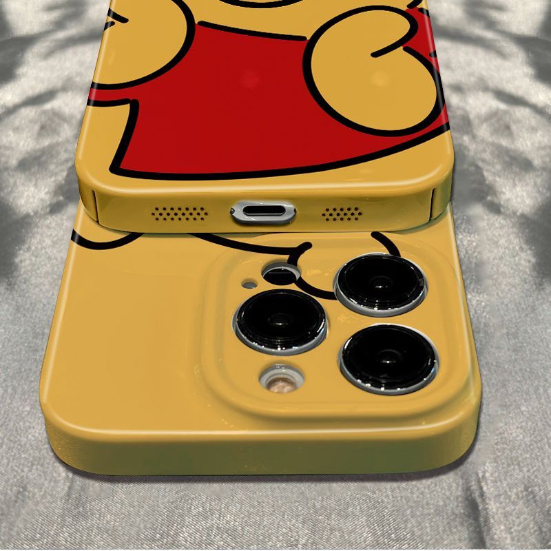 Ốp Điện Thoại Mềm Chống Sốc Hình Winnie the Pooh Cho Iphone 12 78 plus1314pro 11ins 02DO